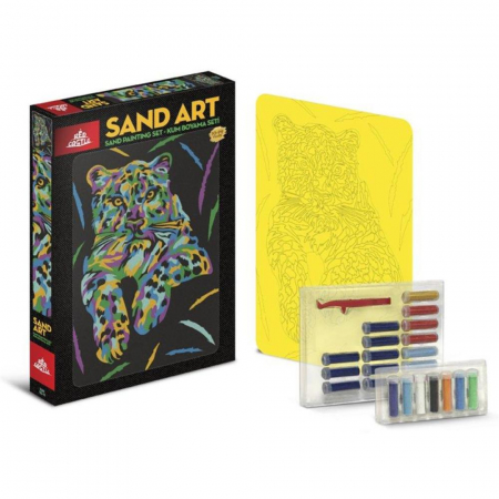 Pictura cu nisip colorat Tigru [1]