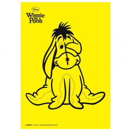 Pictura cu nisip colorat Winnie The Pooh & Piglet & Tigger & Eeyore [4]
