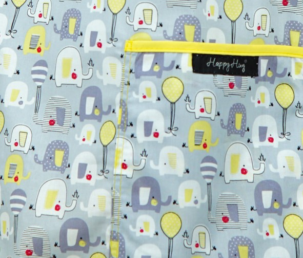 Bluză Compleu - Designer Print - Elefănței Gri 36 [4]