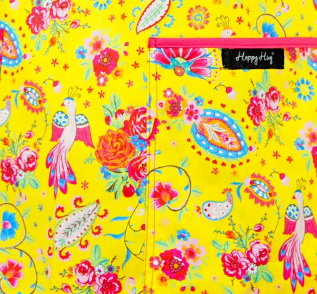 Bluză Compleu - Designer Print - Happiness Yellow [4]