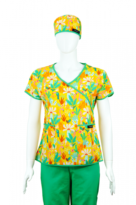 Bluză Compleu - Designer Print - Tropical [2]