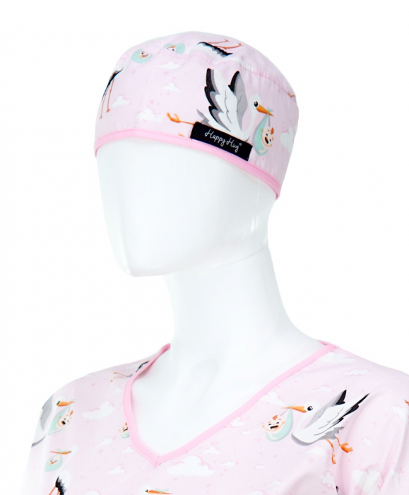 Bluza compleu - Berze cu bebelusi roz 38 [5]