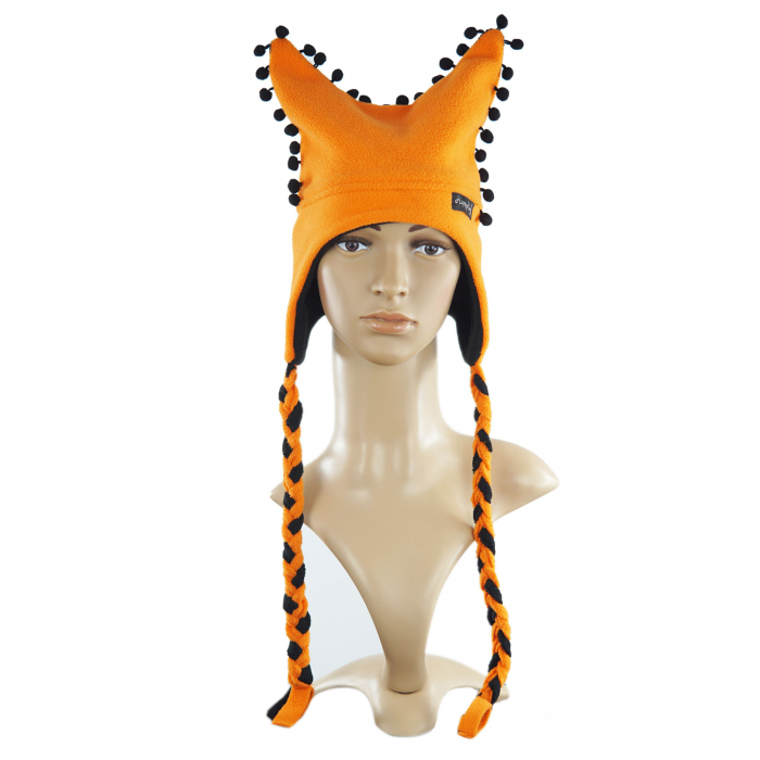 Căciulă Damă Arlechin Portocaliu [2]