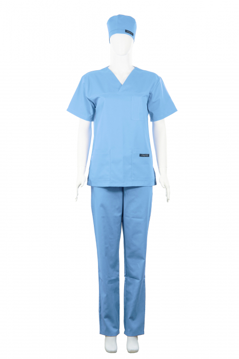 Costum Medical Unisex bleu [2]