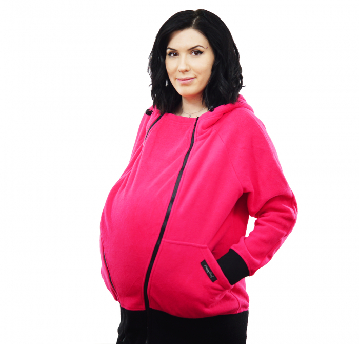Hanorac 3 în1 Babywearing - Roz S [11]