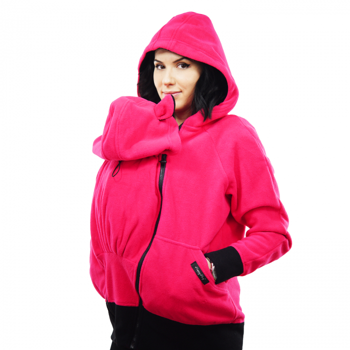 Hanorac 3 în1 Babywearing - Roz S [7]