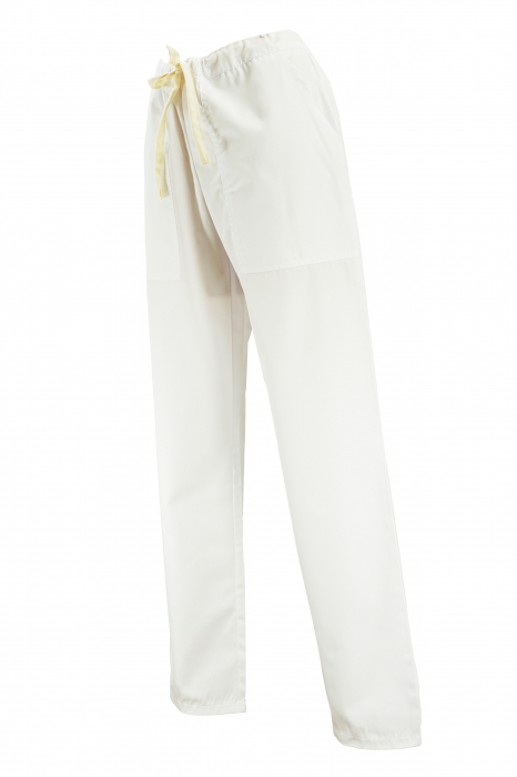 Pantalon cu Buzunare - Alb 2XL [2]