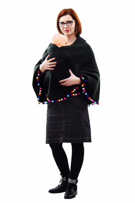 Poncho Gri/Multicolor [5]