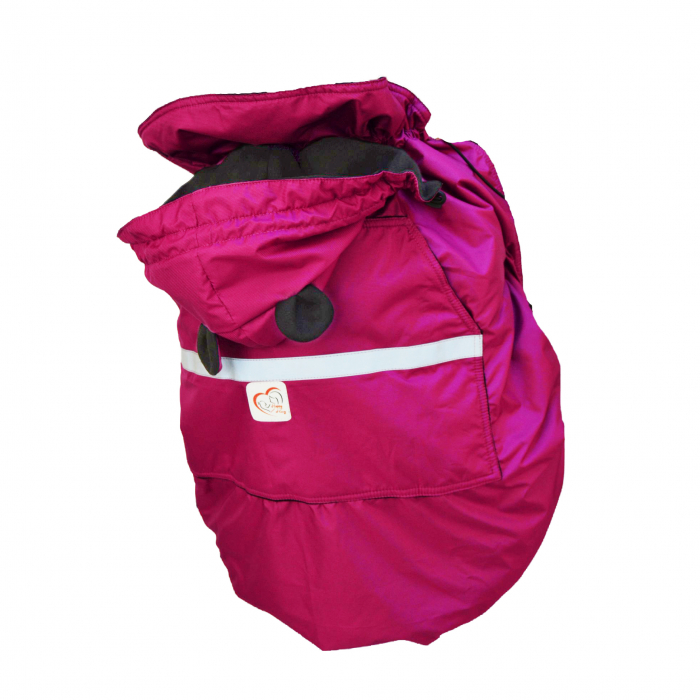 Protecție Iarnă cu Urechi - Magenta/Gri [2]