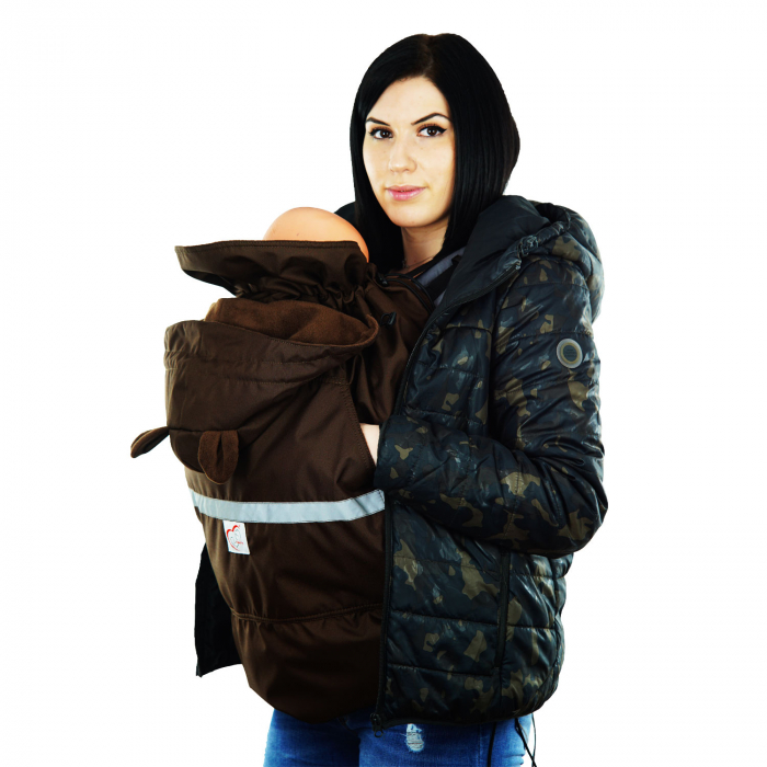 Protecție Iarnă cu Urechi - Maro [4]