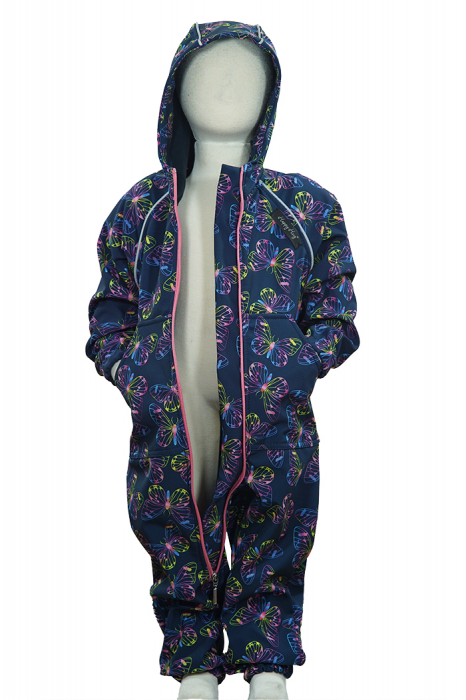 Salopeta Softshell Butterfly Navy [3]