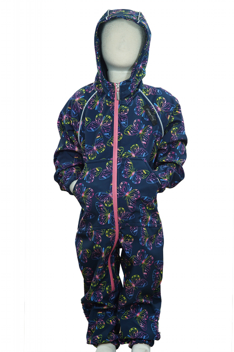 Salopeta Softshell Butterfly Navy [2]
