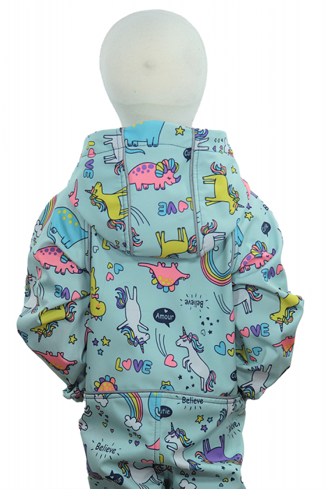 Salopeta Softshell Dino Aqua [5]
