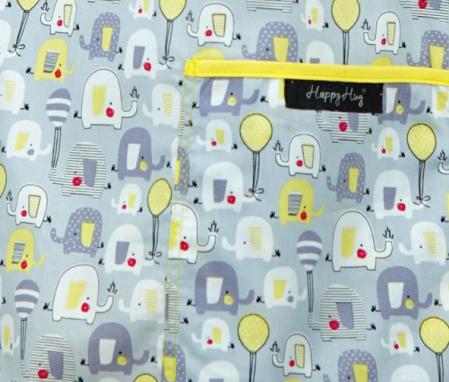 Bluză Compleu - Designer Print - Elefănței Gri 36 [3]