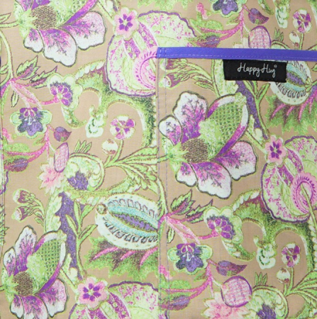 Bluză Compleu - Designer Print -  Purple Flower [3]