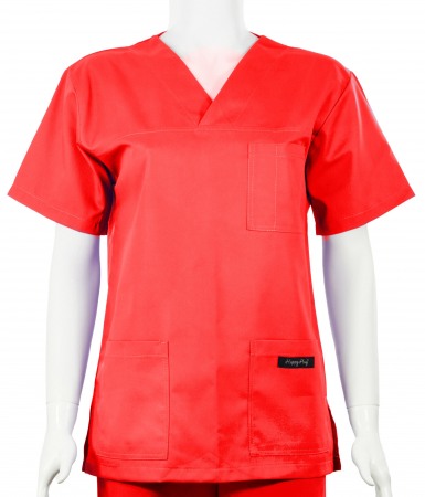 Bluza Compleu Uni - Bluză Uni - Roșu 36