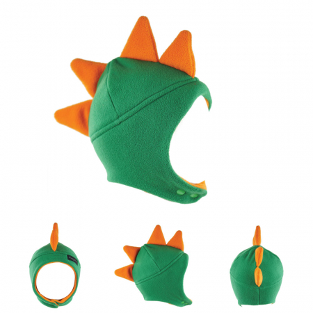 Căciulă Dino - Verde/Portocaliu [0]