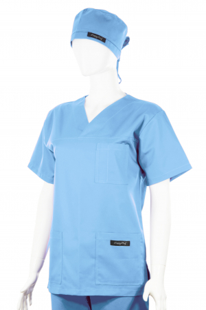 Costum Medical Unisex bleu [2]