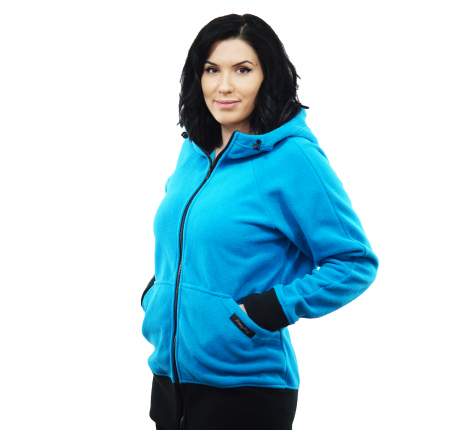 Hanorac 3 în1 Babywearing - Bleu L [1]