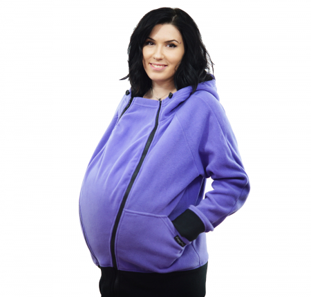 Hanorac 3 în1 Babywearing - Lila S [3]