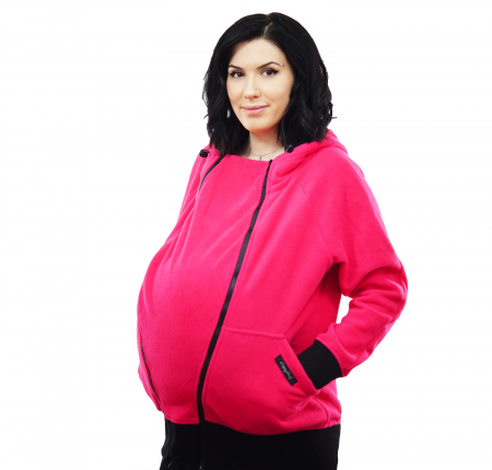 Hanorac 3 în1 Babywearing - Roz S [3]