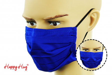 ECHIPAMENT MEDICAL - Pachet Măști Textile - Albastru - 10 bucăți (filtre bonus)