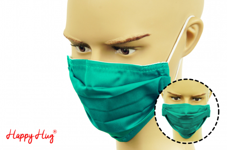 ECHIPAMENT MEDICAL - Pachet Măști Textile - Verde - 10 bucăți (filtre bonus)