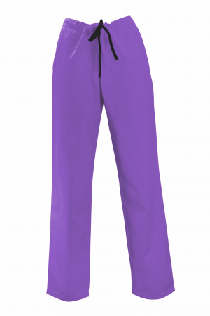 Pantalon Compleu - Pantalon cu Buzunare - Mov Închis 2XL