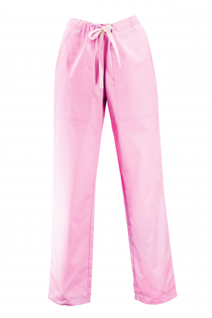 Pantalon Compleu - Pantalon cu Buzunare - Roz Deschis 2XL
