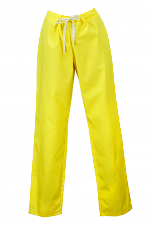 Pantalon Compleu - Pantalon fără Buzunare - Galben 36