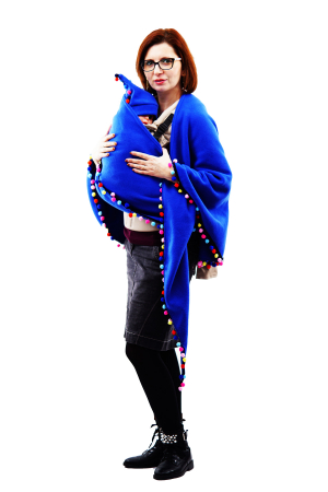 Poncho Albastru/Multicolor [4]