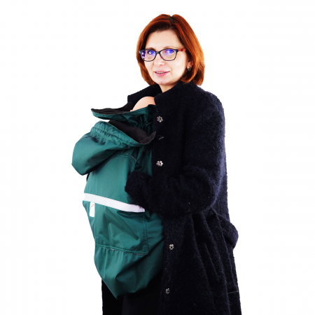 Protecție Iarnă fără Urechi - Dark Verde/Negru [10]