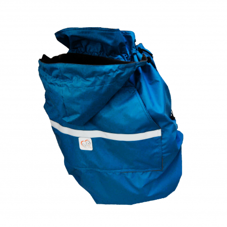 Protecție Iarnă Fără Urechi - Petrol/Negru [1]