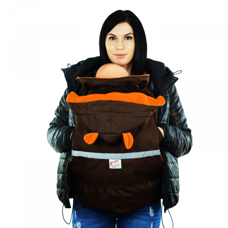 Protecție Iarnă - Maro/Portocaliu Cu urechi [6]