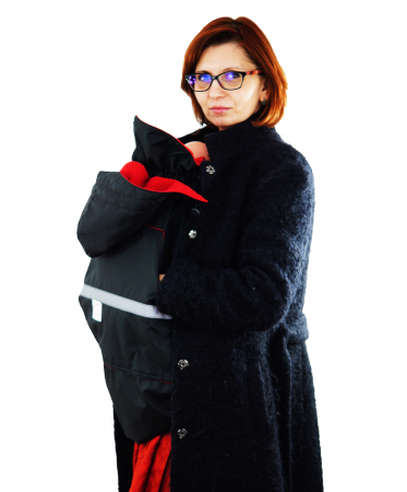 Protecție Iarnă Fără Urechi Negru/Red [4]