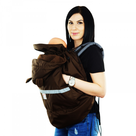 Protecție Iarnă cu Urechi - Maro [1]