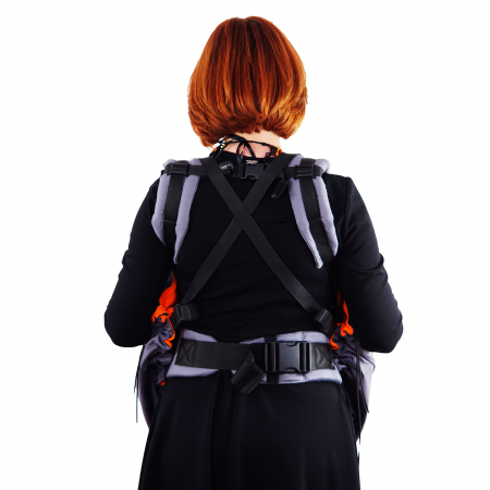 Protecție Iarnă fără Urechi - Gri/Orange [3]