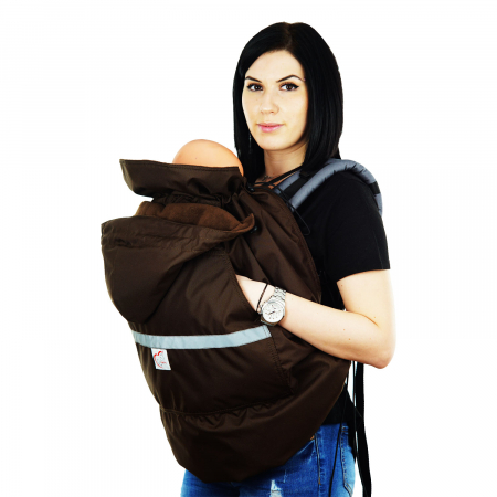 Protecție Iarnă fără Urechi - Maro/Maro [1]