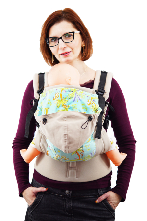 SSC Easy - Designer Print - Maimuțe Cream, Baby [1]