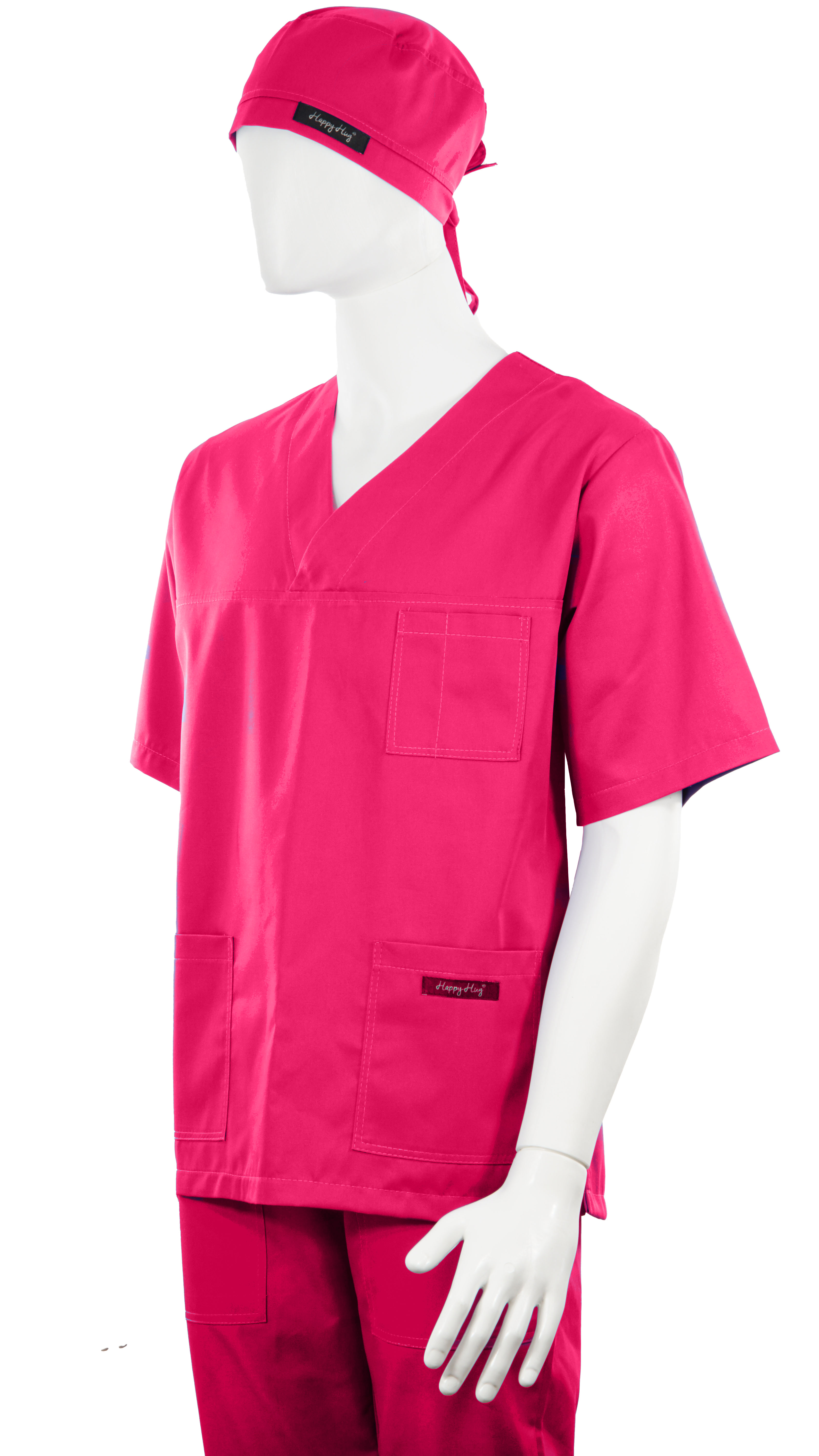 Costum Medical Unisex ciclam 2XL 2XL [4]