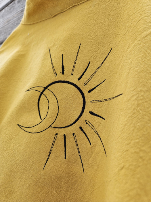 Set pânză topita galben muștar [3]