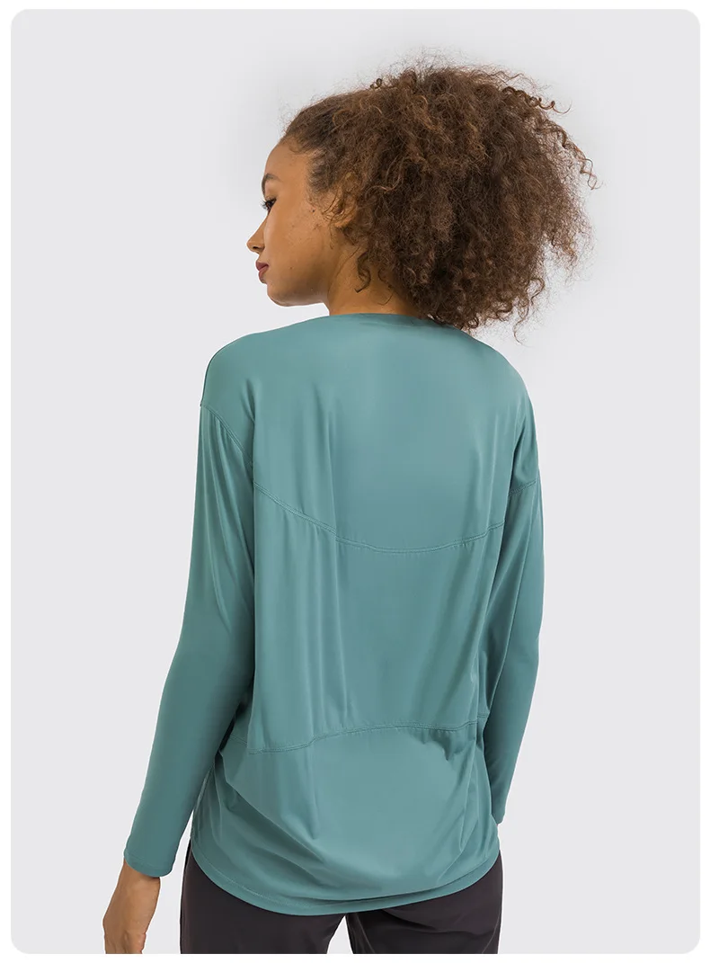 Bluza oversized moale la atingere menta [4]