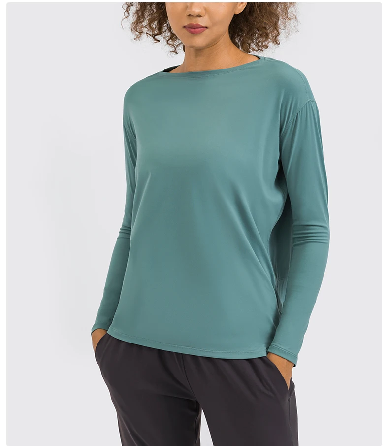 Bluza oversized moale la atingere menta [2]