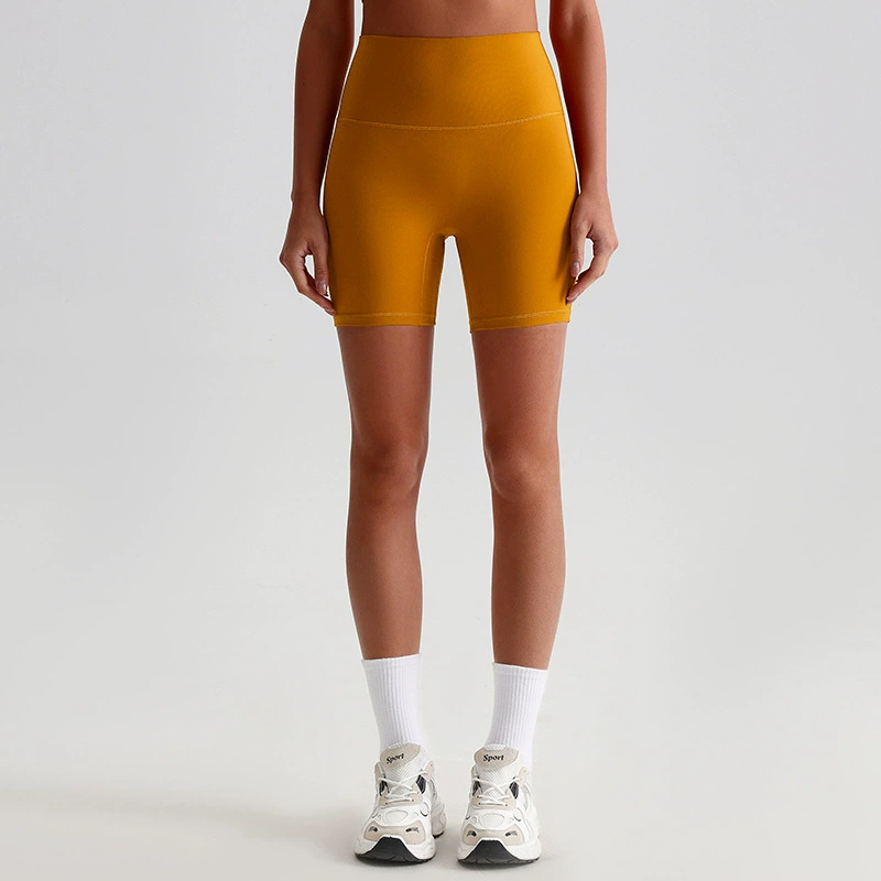 Colanti scurti yoga cozy galben mustar [1]