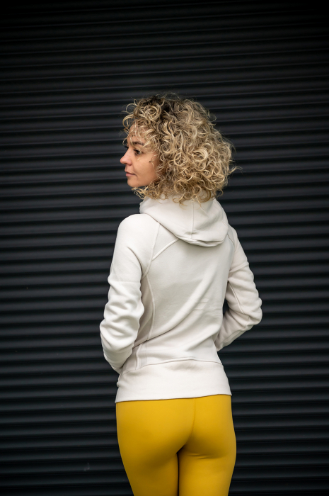 Hanorac bumbac gros cu fermoar ivoar [5]