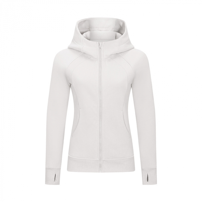 Hanorac bumbac gros cu fermoar ivoar [8]