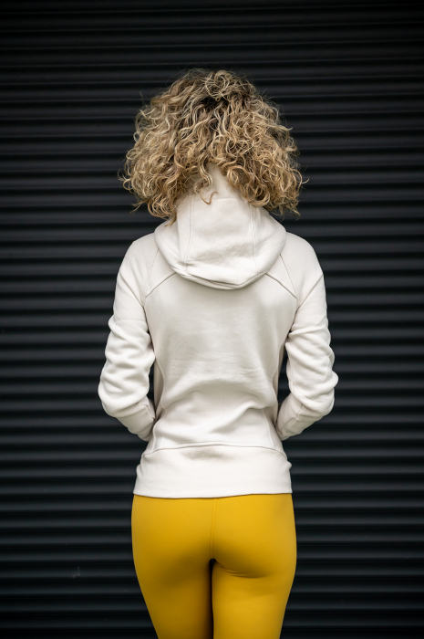 Hanorac bumbac gros cu fermoar ivoar [4]