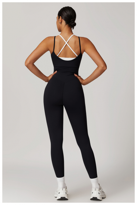 Salopeta lunga FlowSuit neagra [1]