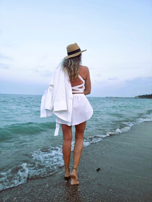 Set pânză topita alb [4]