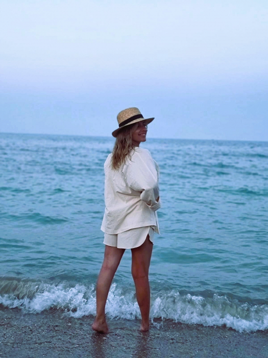 Set pânză topită crem [5]